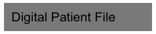  Digital Patient File